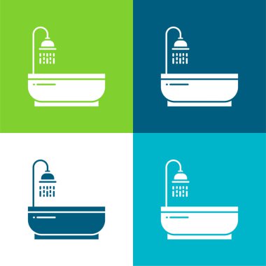 Banyo Düz Rengi en az simge kümesi