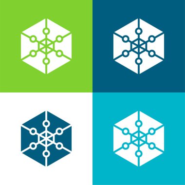 Analitik Düz Düz Renk en az simge kümesi