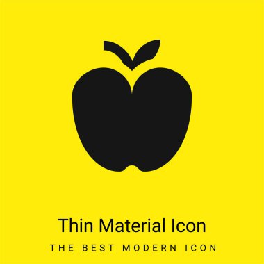 Elma minimal parlak madde simgesi