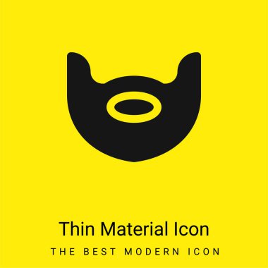 Sakal en az parlak sarı madde simgesi