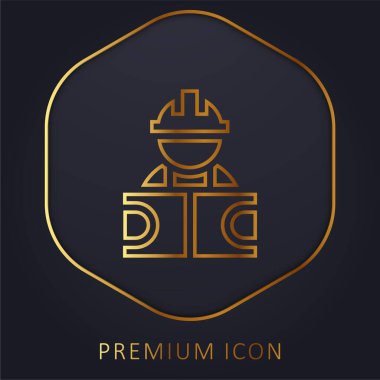 Mimari Altın Hat prim logosu veya simgesi