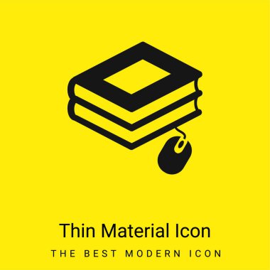 Fare ile Kitaplar En az parlak sarı malzeme simgesi