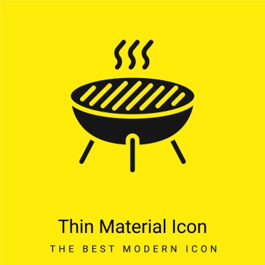 Bardak minimumu, parlak sarı madde simgesi