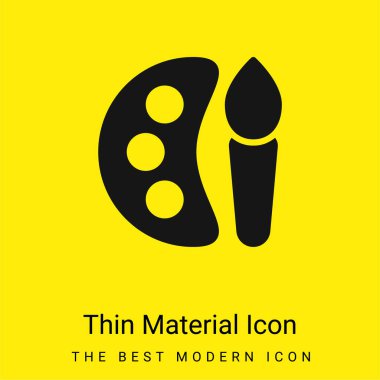 Sanat minimal parlak madde simgesi