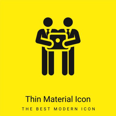 Beyin fırtınası en az sarı madde simgesi