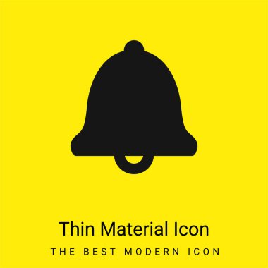 Alarm Çanı en az sarı madde simgesi