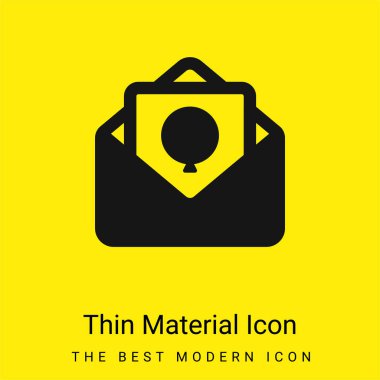 Doğum günü kartı En az sarı madde simgesi