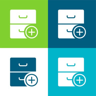 Arşiv Düz Renk en az simge kümesi