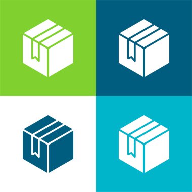 Kutu Düzlüğü 4 renk en küçük simge kümesi