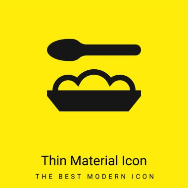 Bebek maması en az parlak sarı madde simgesi