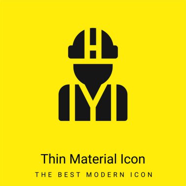 Mimar en az parlak sarı madde simgesi