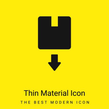 Kutu en az parlak sarı malzeme simgesi