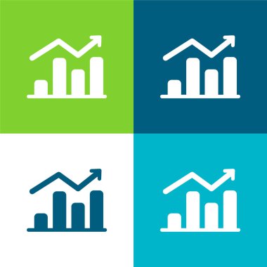 Çubuk Tablosu Düz Renk en az simge kümesi