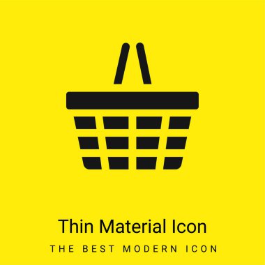 Sepet en az parlak sarı madde simgesi