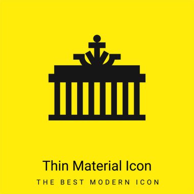 Brandenburg Kapısı Asgari sarı madde simgesi