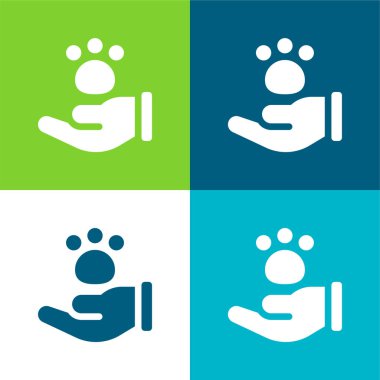 Hayvanın Düz Rengi en az simge kümesi