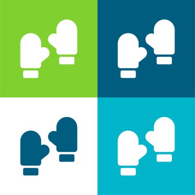 Boks Düz Rengi En düşük simge kümesi