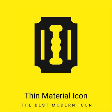 Asgari düzeyde parlak sarı madde simgesi