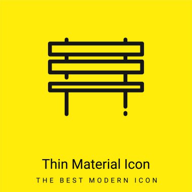 Asgari düzeyde parlak sarı madde simgesi