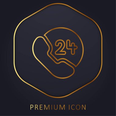 24 Saat Altın Hat prim logosu veya simgesi