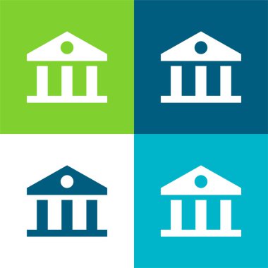 Düz Düz Düz Renk simgesi kümesi