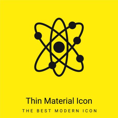 Atom minimal parlak madde simgesi