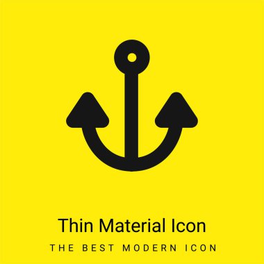 Asgari düzeyde parlak sarı madde simgesi