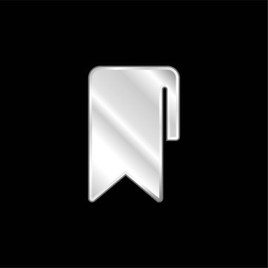 Yer imi gümüş kaplama metalik simge