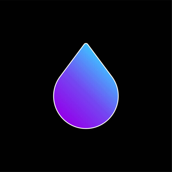 Blur blue gradient vector icon