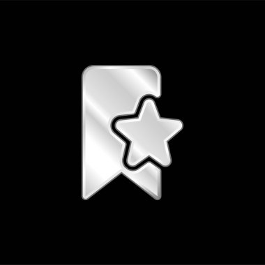 Yer imi gümüş kaplama metalik simge