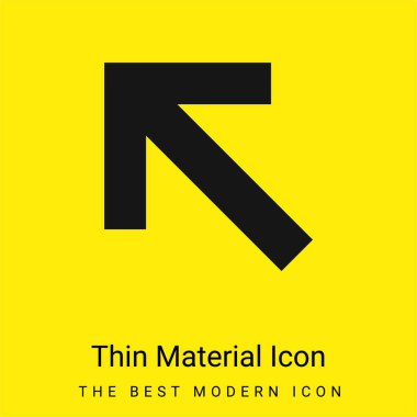 Oklar en az parlak sarı malzeme simgesi