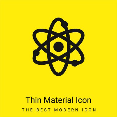 Atom minimal parlak madde simgesi