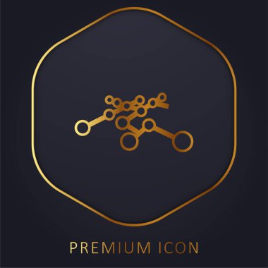 Bettercode Logo Altın Hat prim logosu veya simgesi