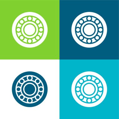 Alaşımlı Tekerlek Düz Renk en az simge kümesi