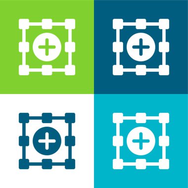 Seçili Düz Renk simgesi seti ekle