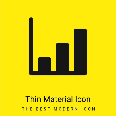 Çubuk Çizelgesi Asgari Parlak Sarı malzeme simgesi