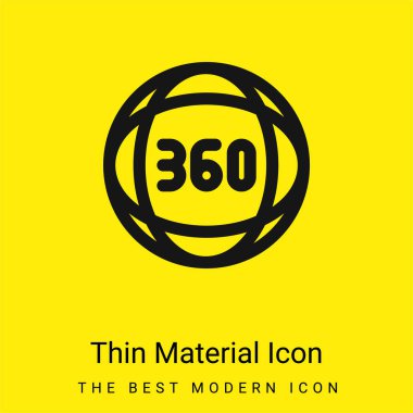360 Derece Minimum Parlak Sarı Madde simgesi
