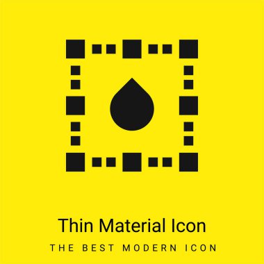 Asgari açık sarı madde simgesini dağıt