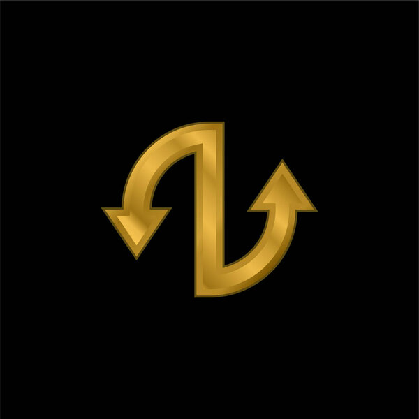 Металлическая икона или вектор логотипа