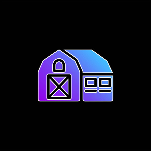 Символ синего градиента