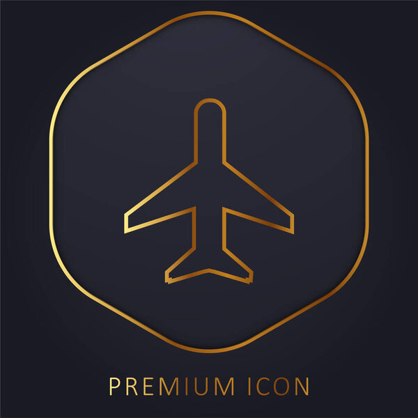 Логотип или иконка золотой линии