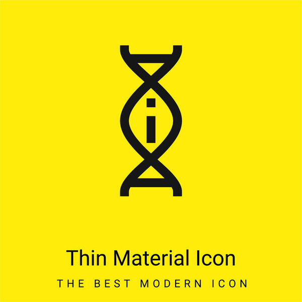 Adn minimal bright yellow material icon