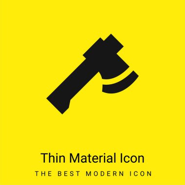 Balta en az parlak sarı madde simgesi