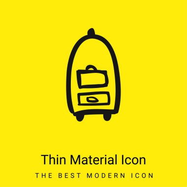 Bagajlar Otel Araba Taşımacılığı El Aletleri En az sarı malzeme simgesi