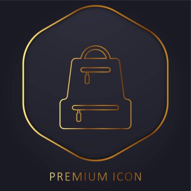 Çanta Paketi Altın Hat prim logosu veya simgesi