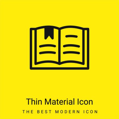 Kitap en az parlak sarı malzeme simgesi