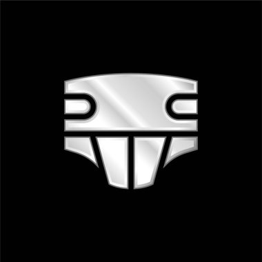 Yetişkin Bezleri gümüş kaplama metalik simge