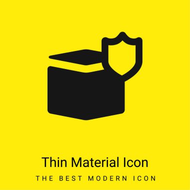 Kutu en az parlak sarı malzeme simgesi