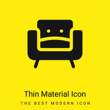 Koltuk Minimum Parlak Sarı Madde simgesi