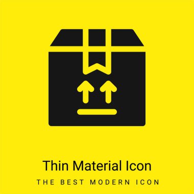 Kutu en az parlak sarı malzeme simgesi